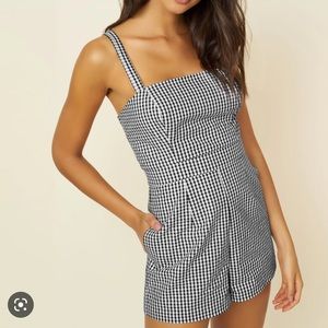 Hutch Gingham Romper